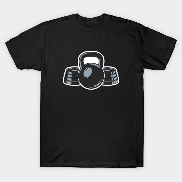 kettlebell T-Shirt by tdK